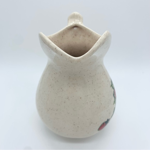 Vintage Hand Painted Strawberry Pitcher - Picture 4 of 6